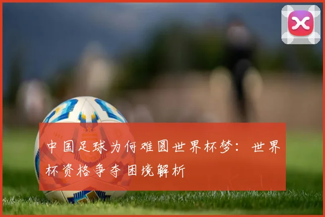 中国足球为何难圆世界杯梦：世界杯资格争夺困境解析