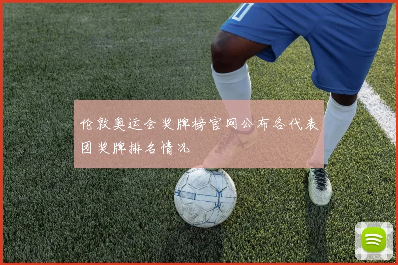 伦敦奥运会奖牌榜官网公布各代表团奖牌排名情况